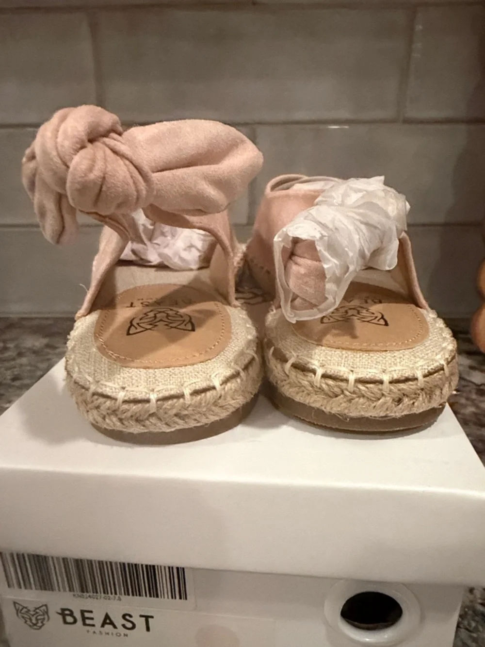 Beast‎ Espadrille Slingback flats